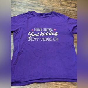 Purple Shirt with Fun Print